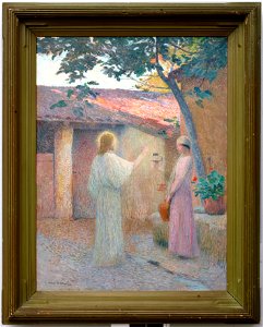 Le Christ et la samaritaine Henri Martin musée de Cahors Henri-Martin 2012.4.2
