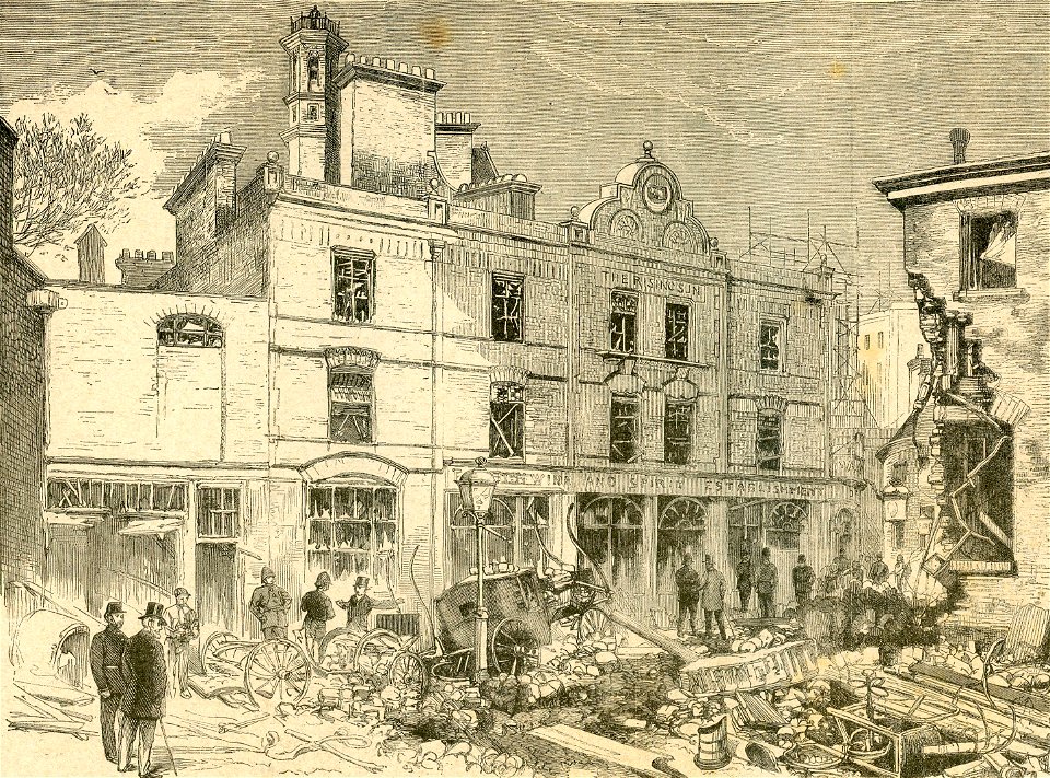 Le esplosioni di dinamite a Londra