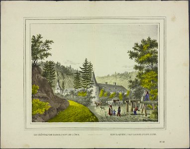 Le château de Barse, prov. de Liège-Catchpenny print-Borms 0541