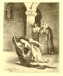 Le chant d'Ophélie (Act.IV, Sc.V) (Ophelia's song) (BM 1911,0412.176)