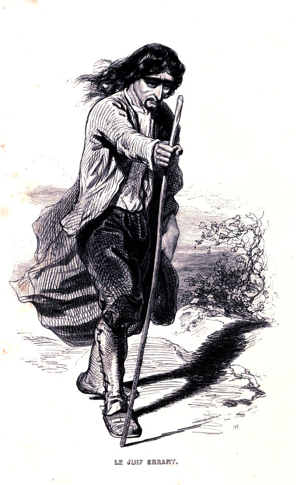 Le Juif errant Gavarni