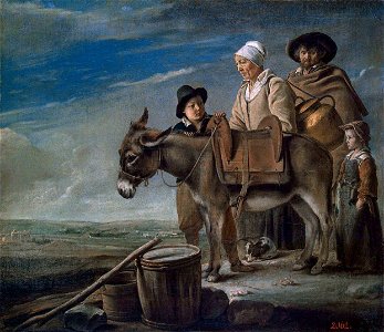 Le Nain Brothers - Milkmaid's Family - WGA12579FXD