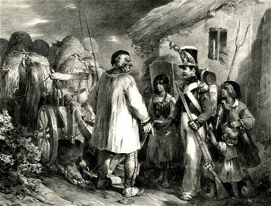 Le laboureur nourrit le soldat; le soldat défendu le laboureur (The labourer nourishes the soldier, the soldier defends the labourer) (BM 1855,0414.168)