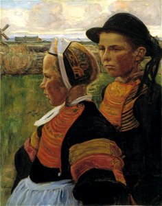 Le frère et la soeur, Penmarc'h SAAM-1991.170 1