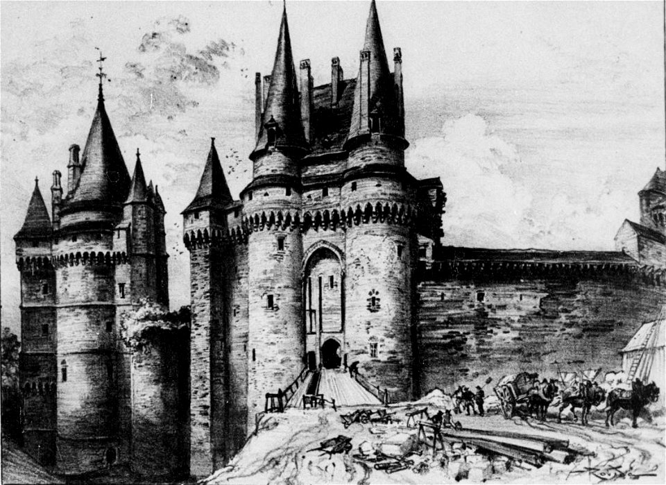 Le châtelet vue de l'extérieur