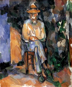Le Jardinier Vallier, par Paul Cézanne, Tate, FWN 547