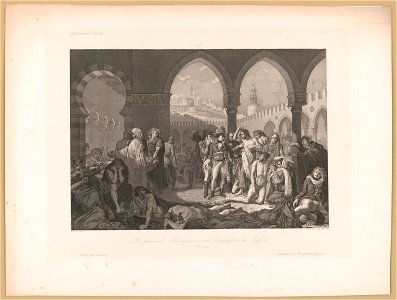 Le Général Bonaparte visite les pestiférés de Jaffa LCCN2003671702