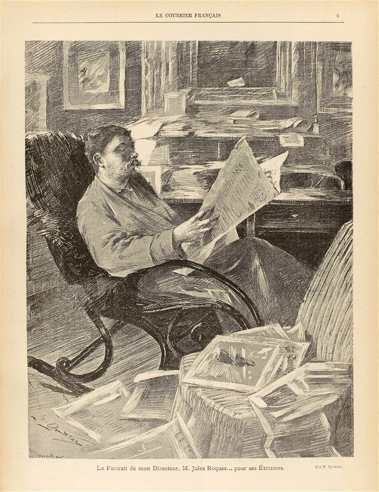 Le Courrier Français (1888-01-08)
