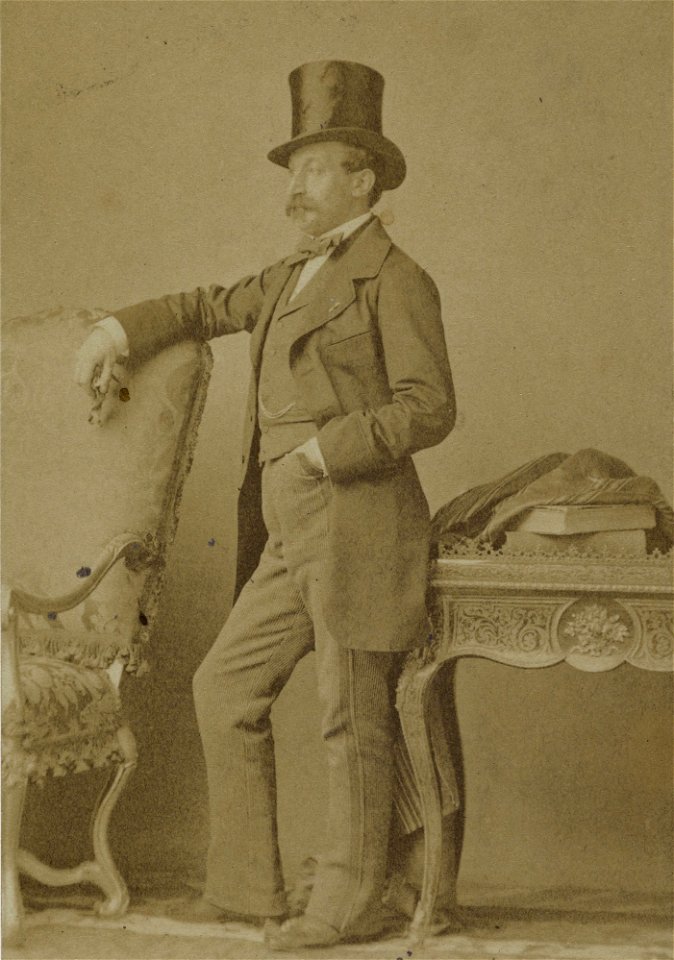 Le Comte Davillier (écuyer de Napoléon III)