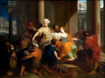 LE CLERC Sébastien II 1713av Achille reconnu à la cour de Lycomède