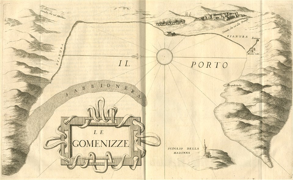 Le Gomenizze - Coronelli Vincenzo - 1687