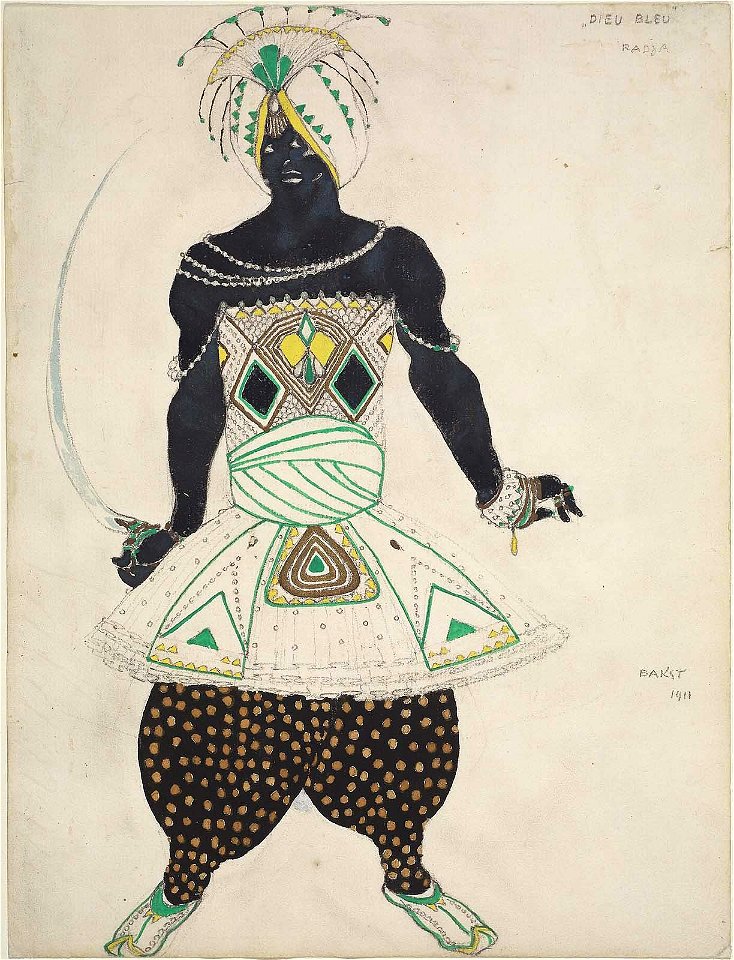 Le Dieu Bleu by Bakst 09