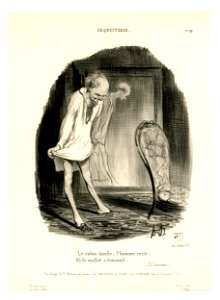 Le coton tombe, l'homme reste, et le mollet s'évanouit (the cotton falls off, the man stays, the calf fades away) (BM 1918,0511.149)