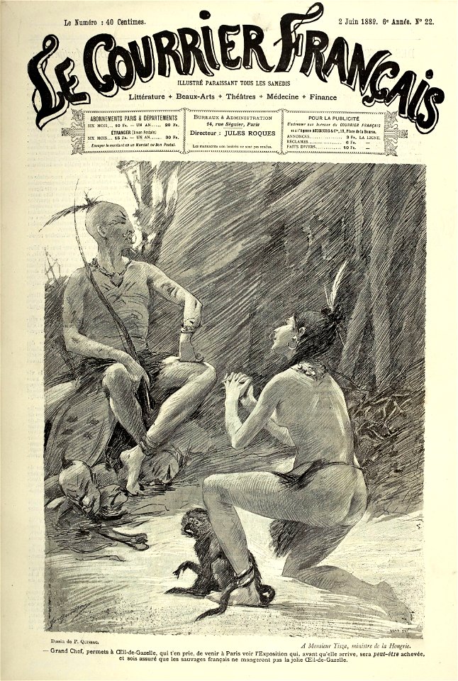 Le Courrier Français (1889-06-02)
