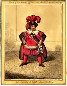 Le Ministre D'Etat, en grand costume. (BM 1851,0901.904)
