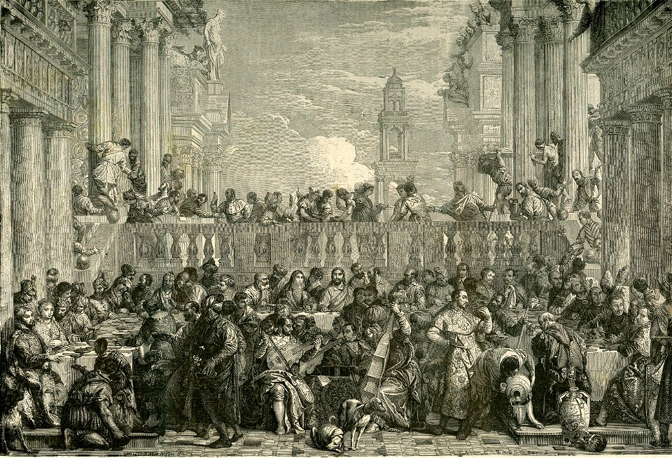 Le nozze di Cana, quadro di Paolo Veronese