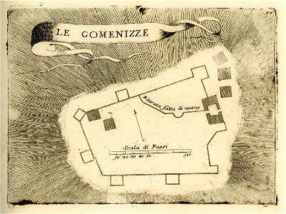 Le Gomenizze - Coronelli Vincenzo - 1688