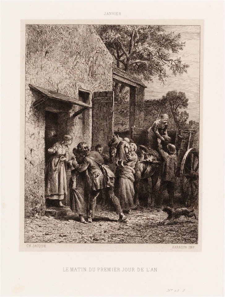 Le matin du premier jour de l'an, objectnr A 15013