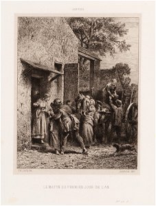 Le matin du premier jour de l'an, objectnr A 15013