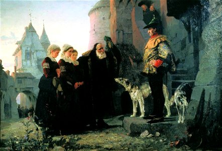 Le droit du Seigneur by Vasiliy Polenov