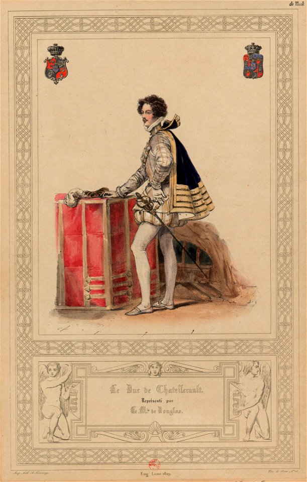 Le Duc de Chatellerault représenté par le Marquis de Douglas