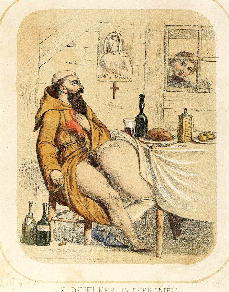 Le dejeuner interrompu c1890