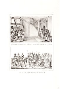 Le dessous de la porte cochère d´un personnage de la cour, da Coleção Brasiliana Iconográfica