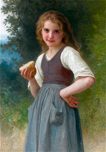 Le goûter aux champs, by William-Adolphe Bouguereau