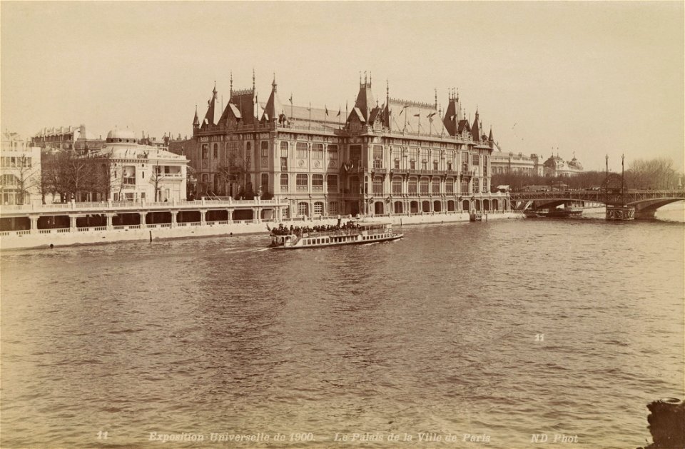 Le palais de la ville de Paris, Exposition universelle 1900