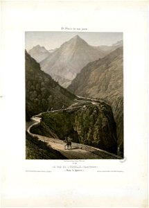 Le Pas de l'Echelle (Route de Gavarnie) (Hautes-Pyrénées) - Fonds Ancely - B315556101 A MERCEREAU 7 031