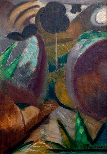 LE FAUCONNIER Henri 1913 Paysage de Ploumanac'h