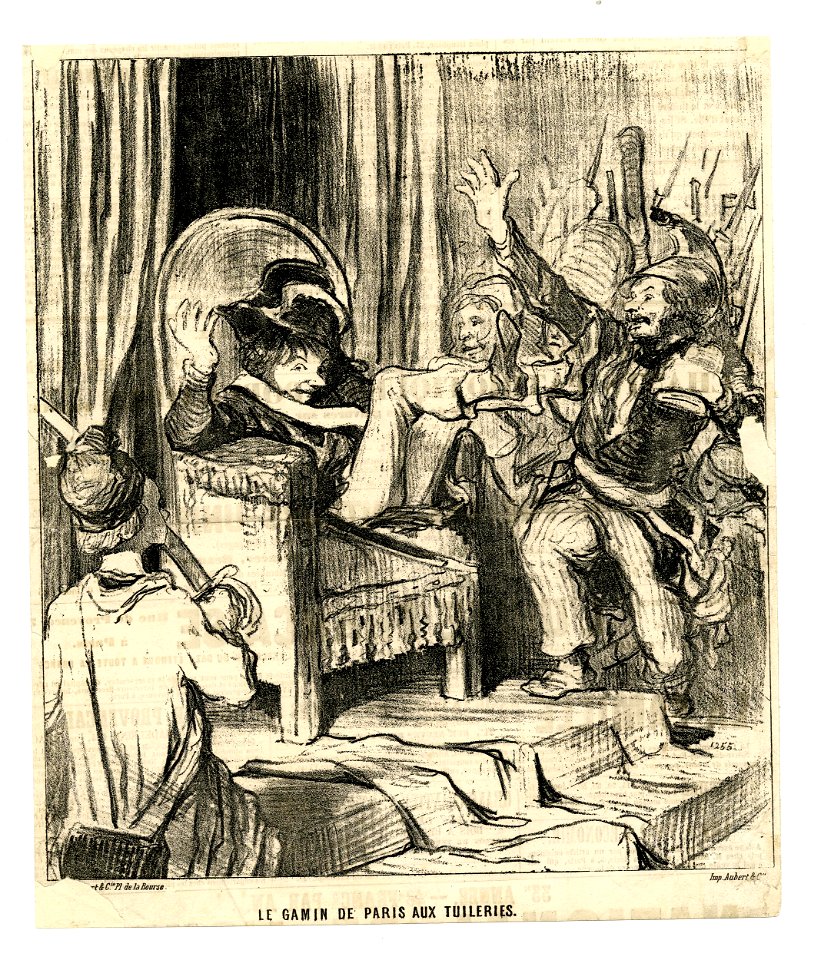 Le gamin de Paris aux Tuileries (The Parisian kid at the Tuileries) (BM 1886,1012.194)