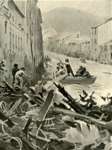 Le inondazioni in Riviera un salvataggio a Lavagnola presso Savona