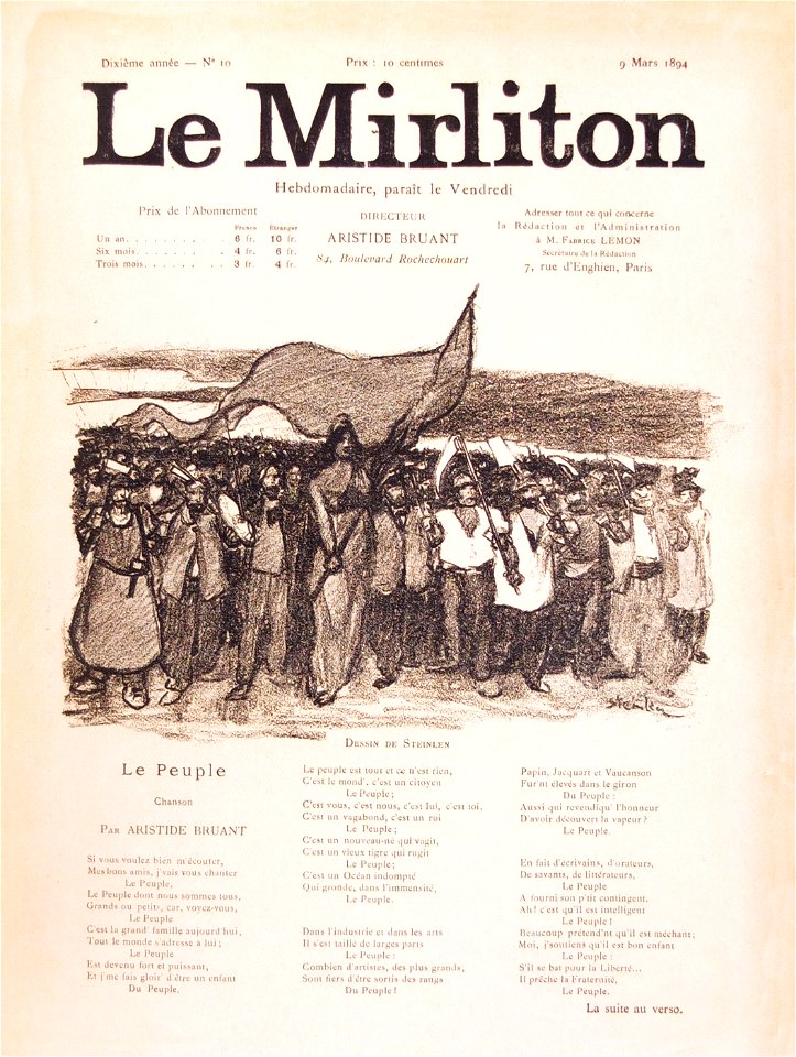Le Mirliton N 10 1894