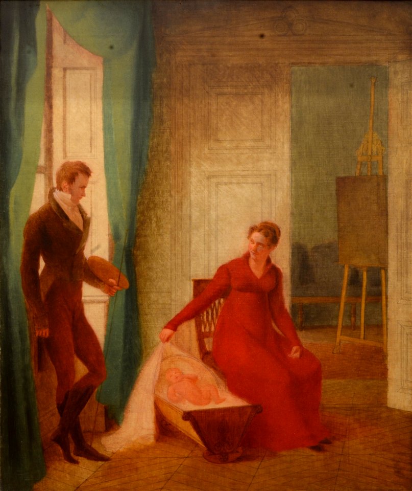 Le peintre et sa famille - Fleury François Richard - MBA Lyon
