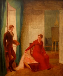 Le peintre et sa famille - Fleury François Richard - MBA Lyon