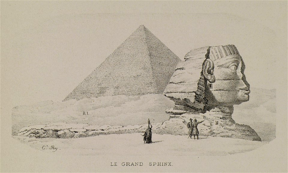 Le grand Sphinx - Rey Etienne - 1867