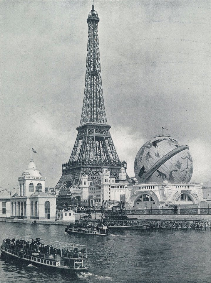 Le globe céleste, Exposition universelle 1900
