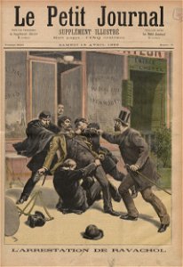Le Petit Journal - Arrestation de Ravachol