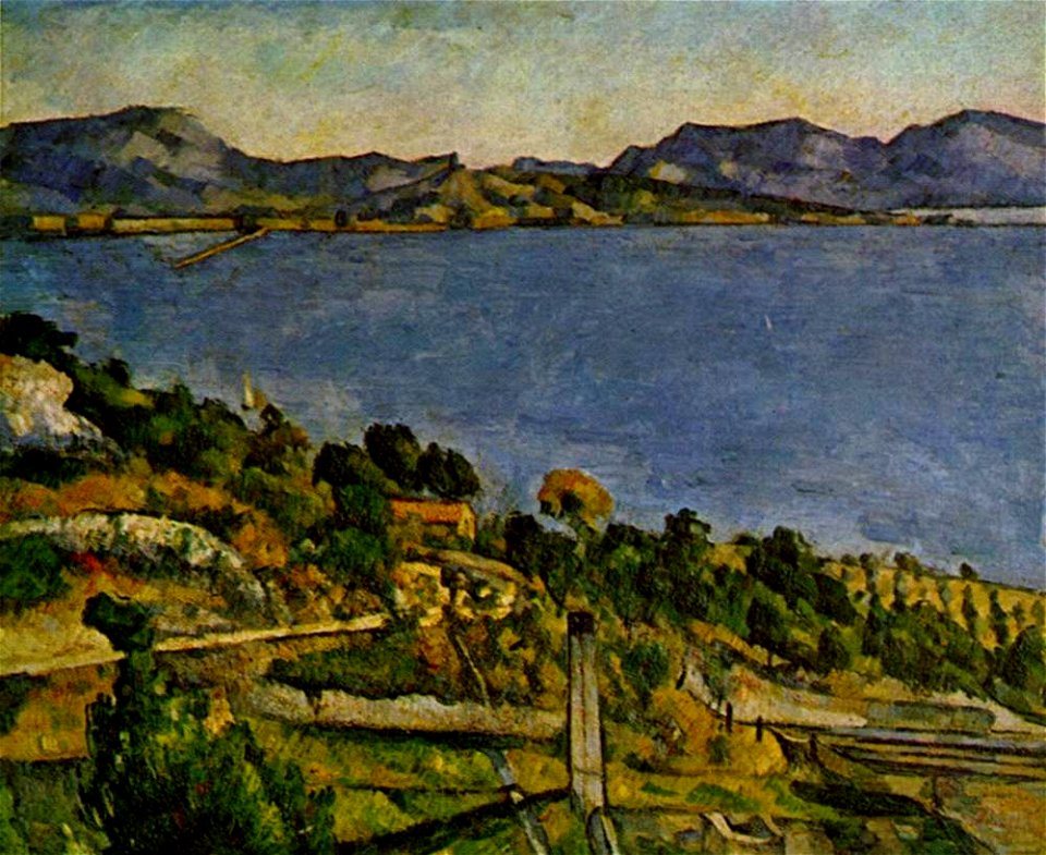 Le golfe de Marseille vu de l’Estaque, par Paul Cézanne