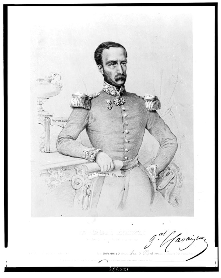 Le Général Cavaignac. President du Conseil-Chef du Pouvoir execeutif - Goupil, Vibert & Cie. ; E. Gambart & Co. LCCN99402225