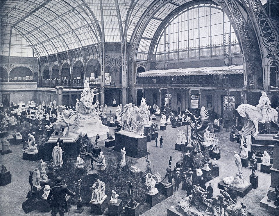 Le Grand Palais - L'exposition de sculpture