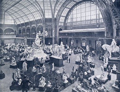Le Grand Palais - L'exposition de sculpture