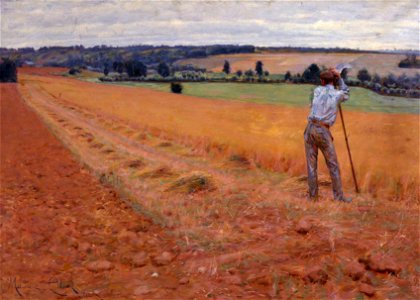 Le faucheur - Maurice Eliot - musée d'art et d'histoire de Saint-Brieuc, DOC 97b