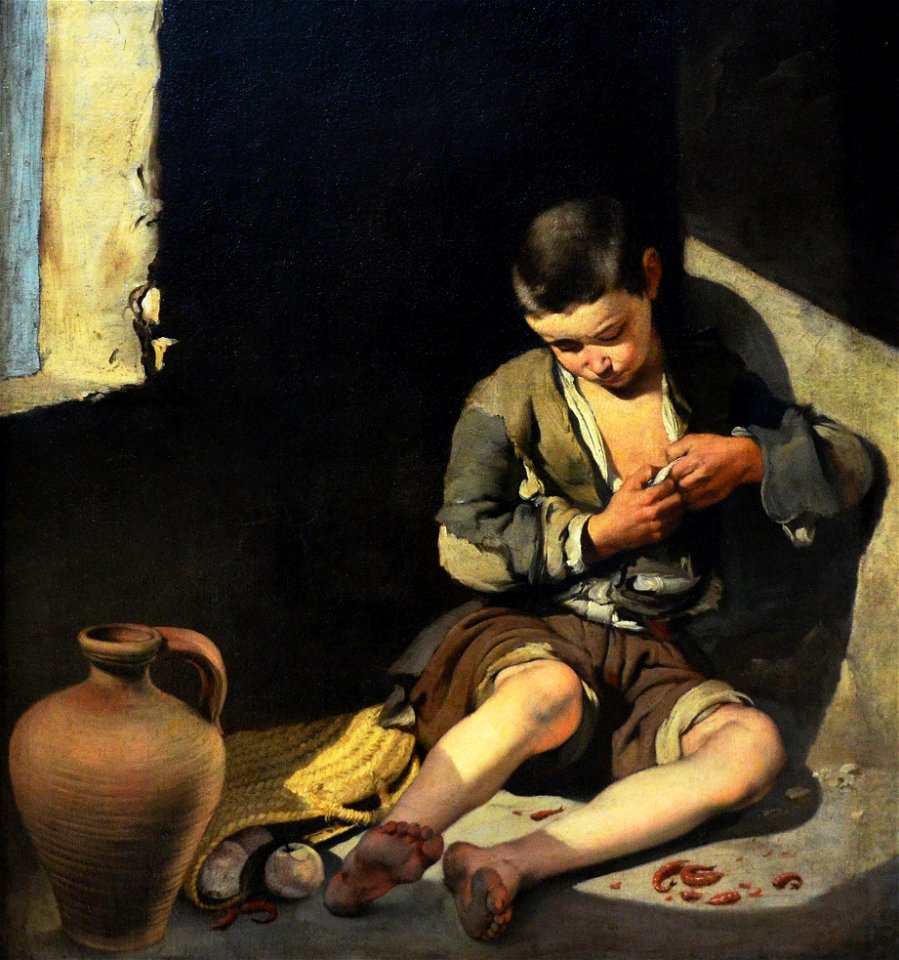 Le Jeune Mendiant, Murillo, 1645-1650