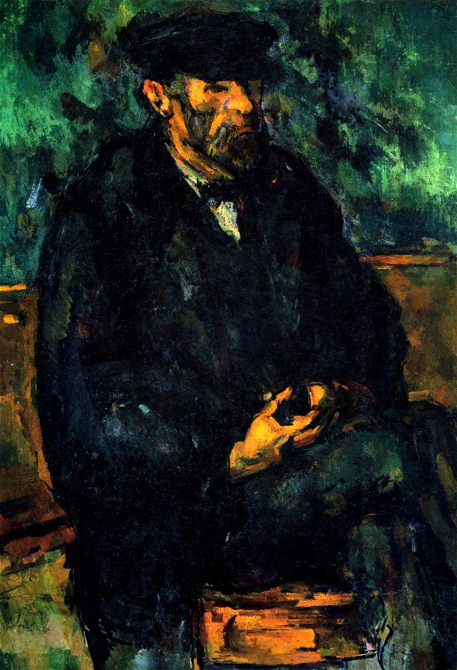 Le Jardinier Vallier, par Paul Cézanne, Yorck