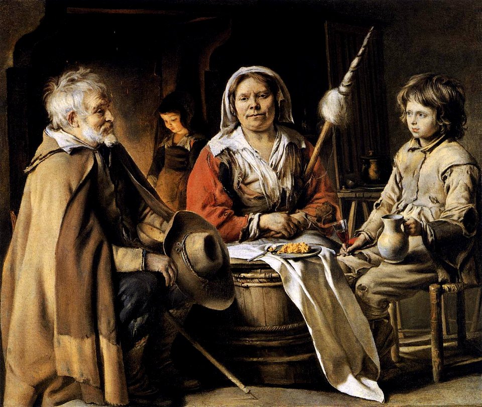 Le Nain Brothers - Peasant Interior - WGA12581