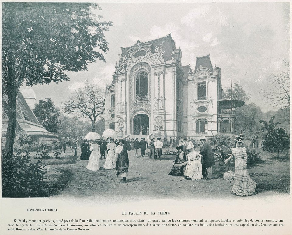 Le Palais de la Femme, M. Pontremoli, architecte
