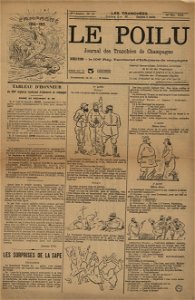 Le poilu, journal des tranchées de Champagne