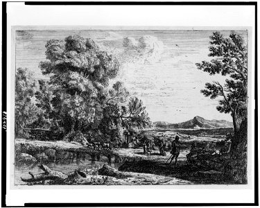 Le pont de bois LCCN92500803